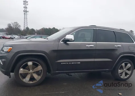 2015 Jeep Grand Cherokee Overland z USA, uszkodzony, nr VIN 1C4RJFCG0FC791430